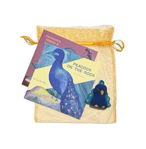 Peacock on the Rock - A Diwali Tradition (2 Books + Mini Plushie)