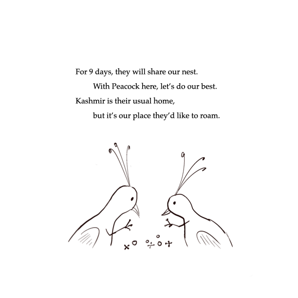 Peacock on the Rock - A Diwali Tradition